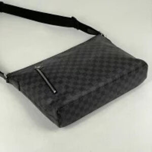 Louis Vuitton Mick Bag Damier Shoulder Black Graphite